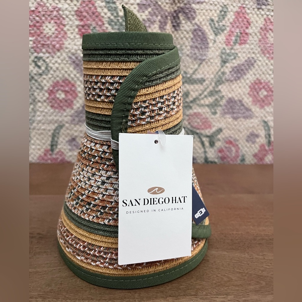Anthropologie San Diego Hat Co. Ultrabraid Visor - Picture 5 of 14